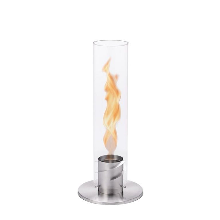 Flamme de table Inox brossé