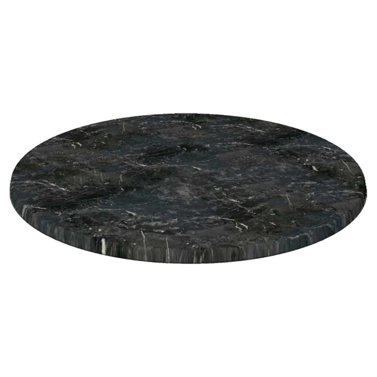 Plateau effet Marbre Marquina (lampe)